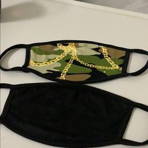 Face masks two piece set